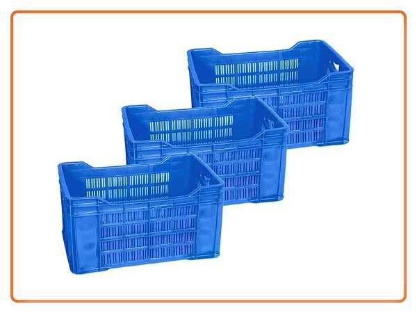 Blue Nilkamal PP Crates