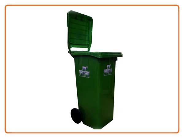 Nilkamal Plastic Wheeled Dustbin